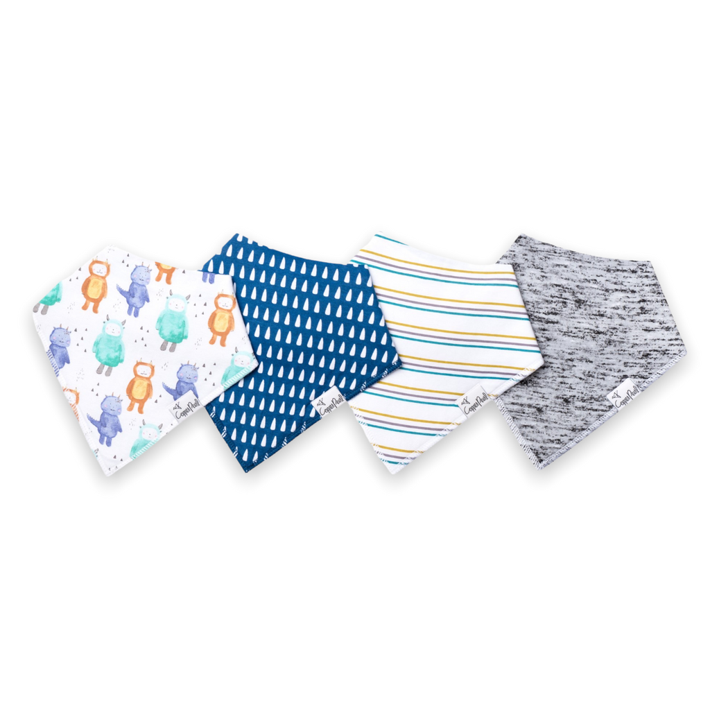 Copper Pearl Bandana Bib Set ~ Max