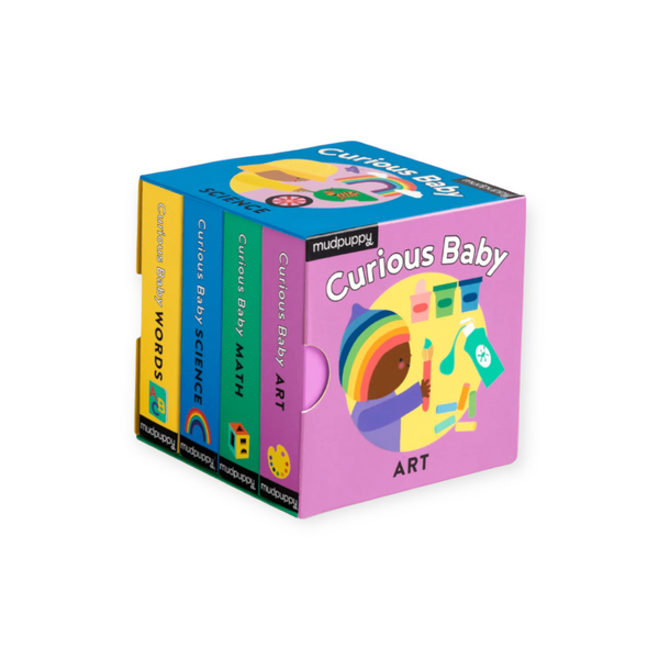 Curious Baby Board Book Set Born Yesterday