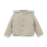 Play Up Baby Knit Hooded Cardigan ~ Oatmeal