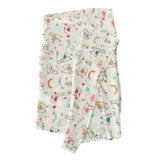 Loulou Lollipop Muslin Swaddle ~ Llama