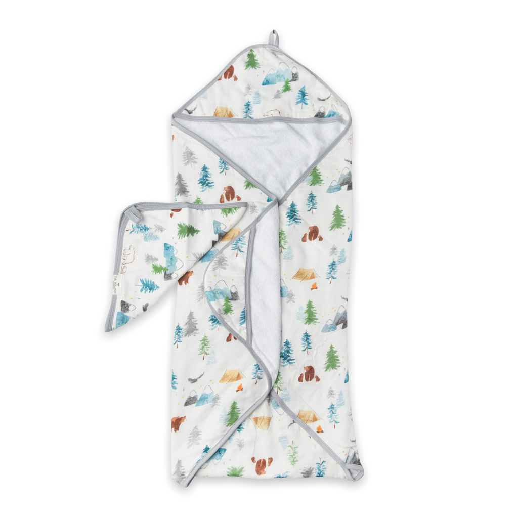 Loulou Lollipop Hooded Towel Set ~ Adventure Begins