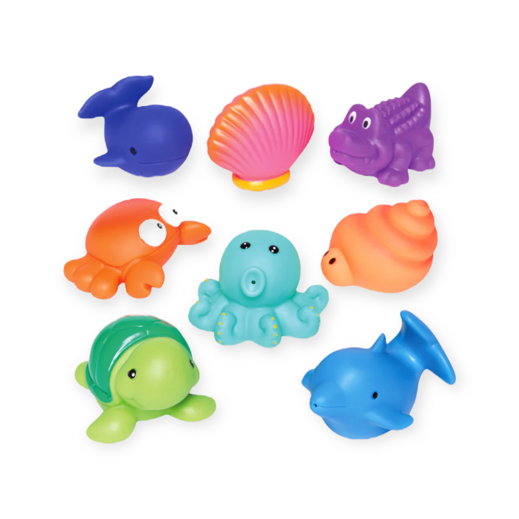 Elegant Baby Bath Squirties ~ Sea Party