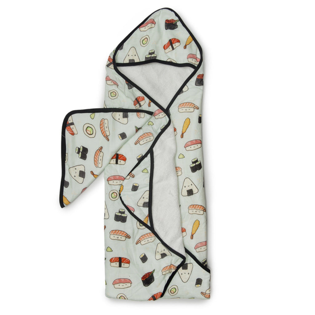 Loulou Lollipop Hooded Towel Set ~ Sushi