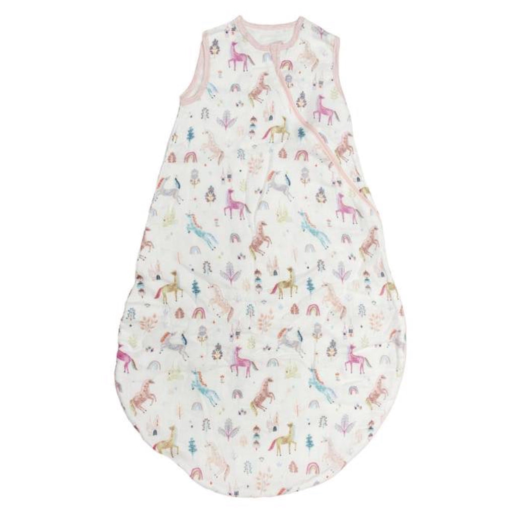Loulou Lollipop Muslin Sleep Bag ~ Unicorn Dream