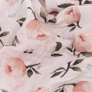 Little Unicorn Organic Cotton Muslin Swaddle ~ Watercolor Floret