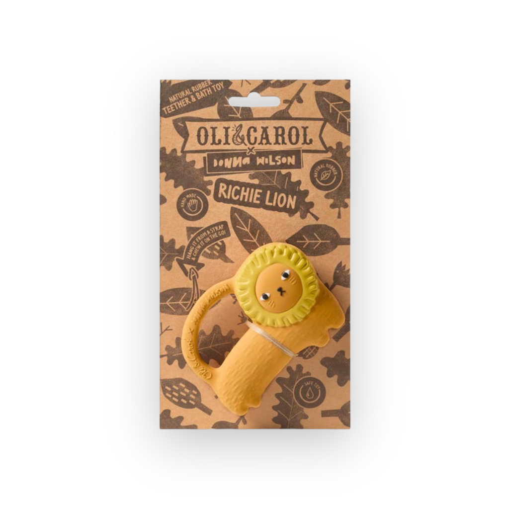 Oli & Carol x Donna Wilson Richie Lion Teether