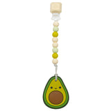 Loulou Lollipop Silicone Teether Gem Set ~ Avocado