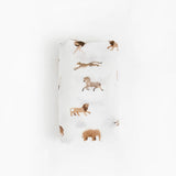 Little Unicorn Organic Cotton Muslin Swaddle ~ Animal Crackers