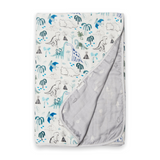 Loulou Lollipop Muslin Quilt Blanket ~ Dinosaurs