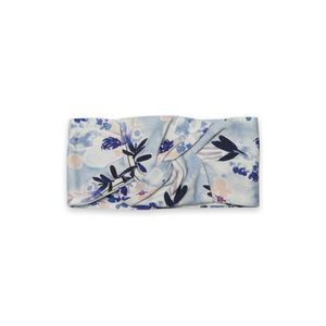 Loulou Lollipop Knotted Headband ~ Ink Floral