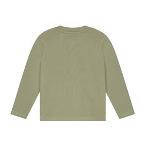 Babyface Baby l/s Textured Henley Shirt ~ Army