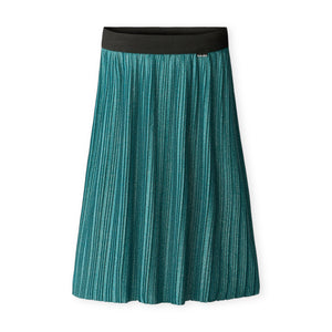 Molo Girls Bailini Pleated Skirt 7-12 ~ Cosmic Green
