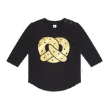 Huxbaby Foil Pretzel l/s Top & Leggings Set ~ Black
