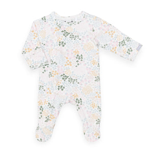 Coccoli Cotton Modal Zipper Footie ~ Fruits/Cream