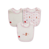 Magnetic Me Modal Bib 3 Pack ~ Nursery Nostalgia Pink