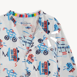 Magnetic Me Modal Romper ~ I Wheel Survive