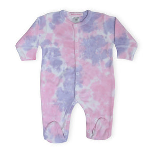 Baby Steps Tie Dye Footie ~ Matilda