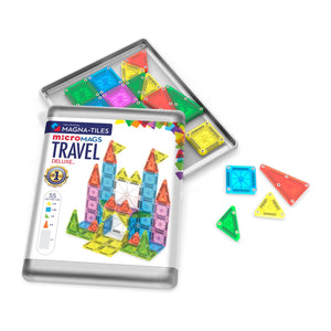 Magna-Tiles microMAGS 55-Piece Travel Set Deluxe