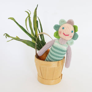 Blabla Knit Rattle ~ Bluebell