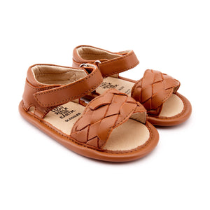 Old Soles Baby Bub Braided Sandal ~ Tan
