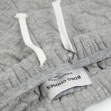 Bobo Choses Baby Choo Choo Sweatshirt & Quilted Joggers Set ~ Red/Light Heather Grey