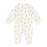 Sophie La Girafe Front Snap Printed Footie ~ Snow White