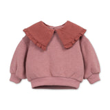 Play Up Baby Fleece Sweatshirt w/ Collar & Sweatpants Set ~ Mauve