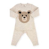 Oh Baby! Large Teddy Bear Face 2pc Set ~ Malt