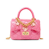 Tiny Treats Classic Sparkle Chain Top Handbag