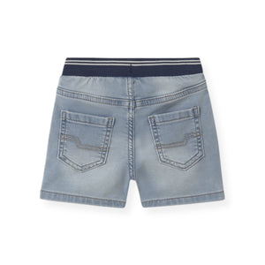 Mayoral Baby Boy Soft Denim Bermuda Shorts ~ Bleach