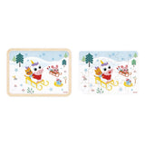 Janod Mountain Spot-The-Difference Wooden Puzzle