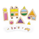 Janod Translucent Sensory Stacking Blocks