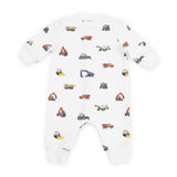 Angel Dear French Terry Romper ~ Construction Vehicles