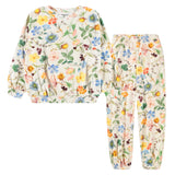 Molo Marika Sweatshirt & Adriana Sweatpants Set ~ Vintage Flowers