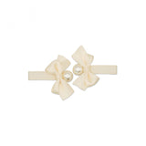 Milk x Soda Satin Pearl Ribbon Hair Clip