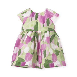 Mayoral Baby Girl Printed Dress ~ Mauve Floral