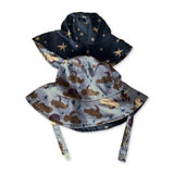 Urban Baby Bonnets Reversible Bucket Hat ~ Starry Moons