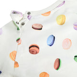 Molo Baby Disc Sweatshirt & Simeon Sweatpants Set ~ Funny Macarons