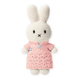 Just Dutch Miffy Pink Dress Crocheted Soft Doll