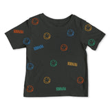 Rowdy Sprout Nirvana Printed s/s T-shirt ~ Washed Black