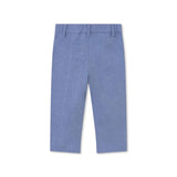 Mayoral Baby Boy Linen Suit Pants ~ Capri Blue