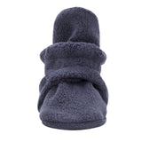 Zutano Cozie Fleece Booties ~ Denim