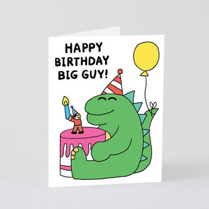 Wrap Happy Birthday Big Guy Card