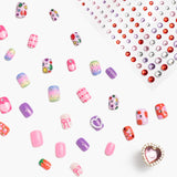 Super Smalls Press On Nail Set ~ Heartfelt