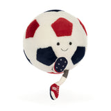 Jellycat Amuseables Sports USA Soccer Ball