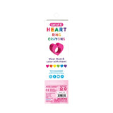 Ooly Heart Ring Crayons ~ Set of 6