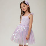 Petite Hailey Lily Shell Tutu Dress ~ Purple