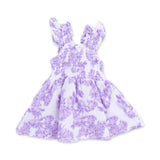 Angel Dear Ruffle Strap Smocked Tunic & Bloomer Set ~ Lilac Floral