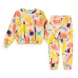 Molo Malinda Sweatshirt & Adriana Joggers Set ~ Fruit Salad