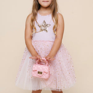 Petite Hailey Elodie Sleeveless Tutu Dress ~ Pink